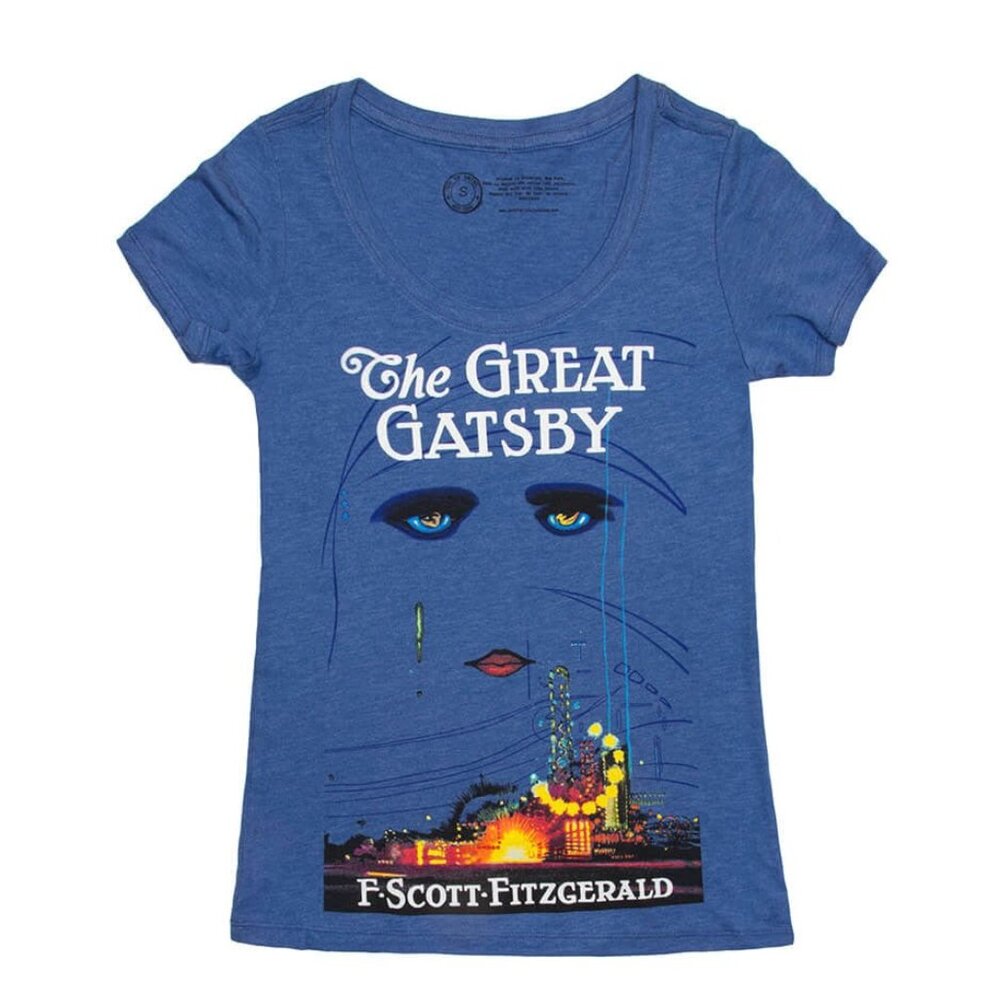 NWT Women's Small Great Gatsby Cover T-shirt by Random House's Out of Print